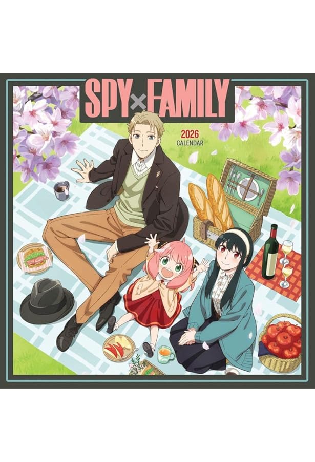 2026 Spy x Family Wall Calendar: Trends International